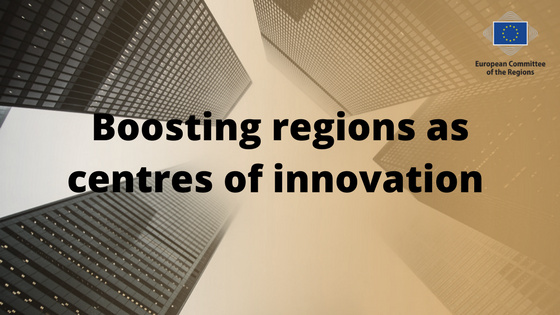 Boosting regions as centres of innovation for a competitive industrial sector in Europe