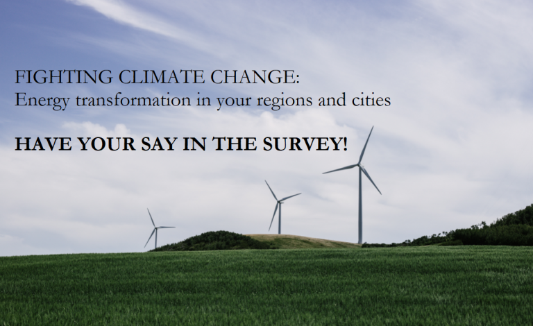 Regions and cities acting on climate change Survey