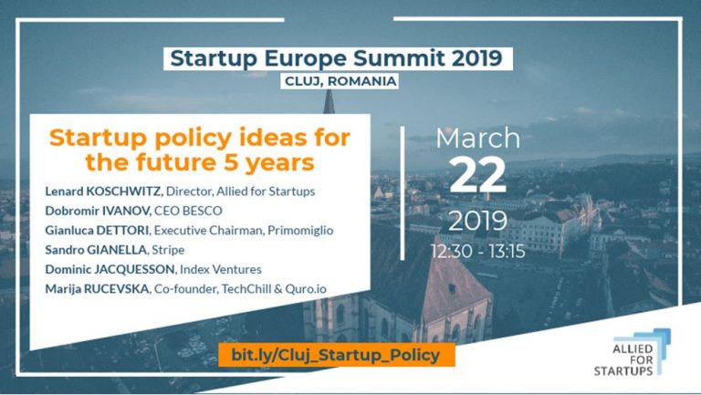 Startup Communities give concrete policy recommendations to EU leaders