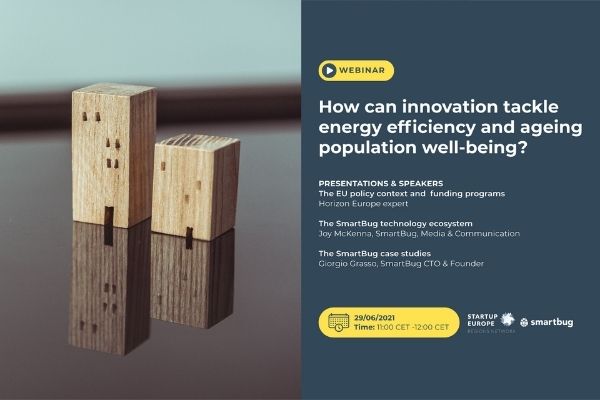 How can innovation tackle energy efficiency and ageing population well-being?