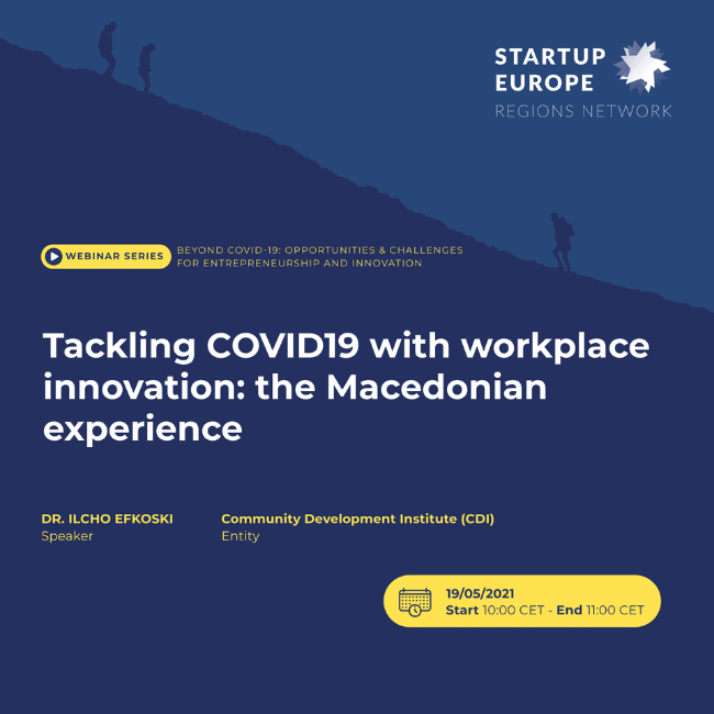 Beyond COVID19: Opportunities and Challenges for Innovative Entrepreneurship