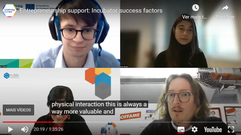 SERN @ Entrepreneurship support: Incubator success factors